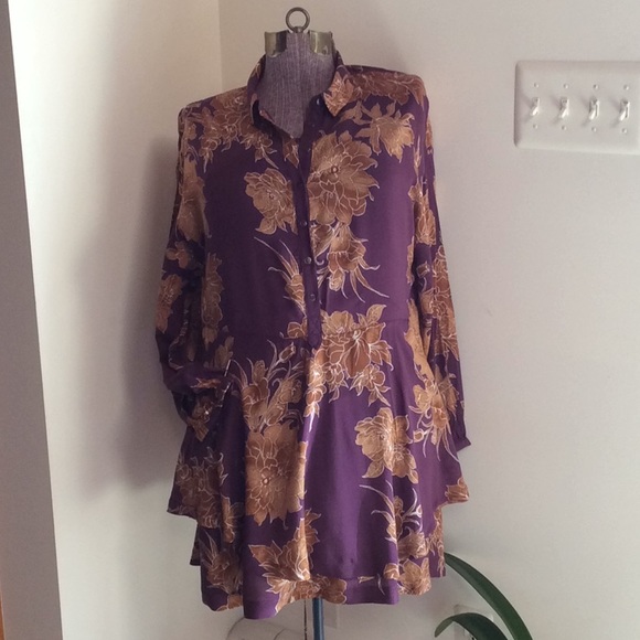 Free People Flounced- Shake It Dress Tunic PRICE DROPPED - Picture 5 of 12